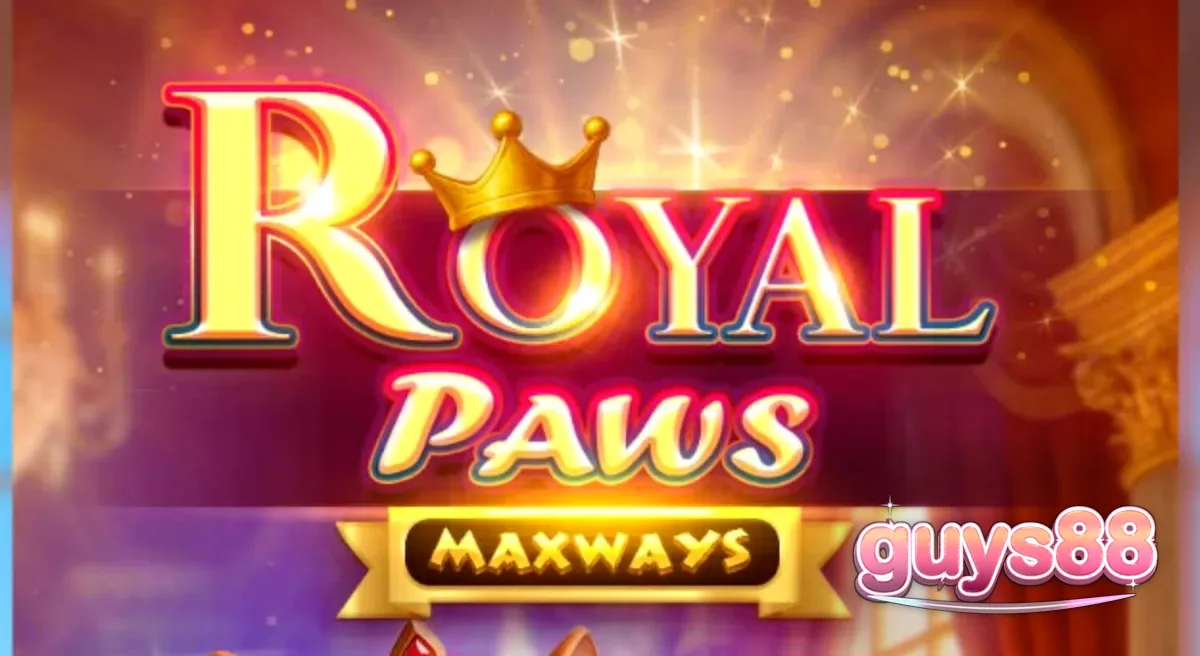Tampilan visual slot Royal Paws Maxways dengan tema taman istana yang mewah